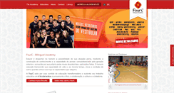 Desktop Screenshot of hotsite.escolafourc.com.br